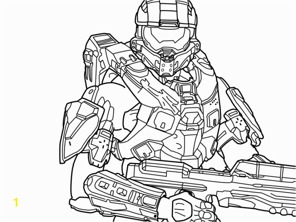 halo coloring pages printable