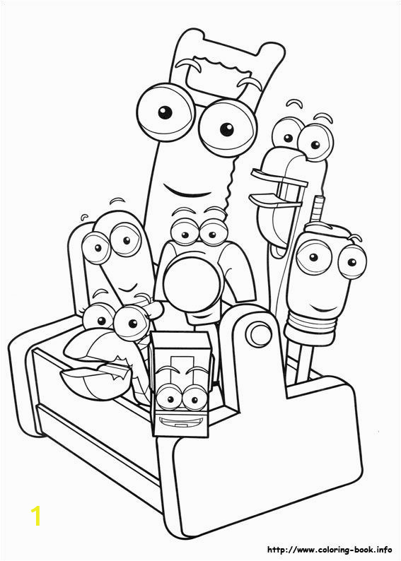 Handy Manny Coloring Pages to Print Handy Manny Coloring Picture