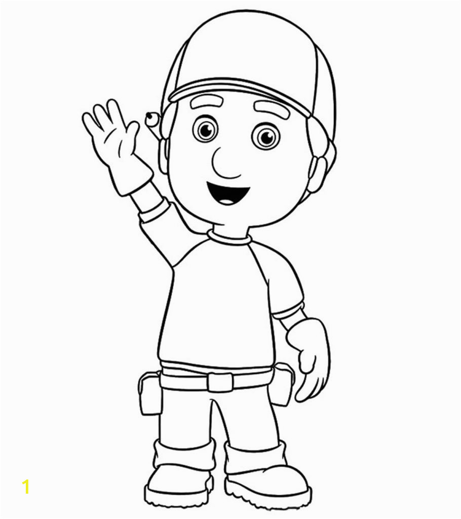 handy manny coloring pages your toddler will love