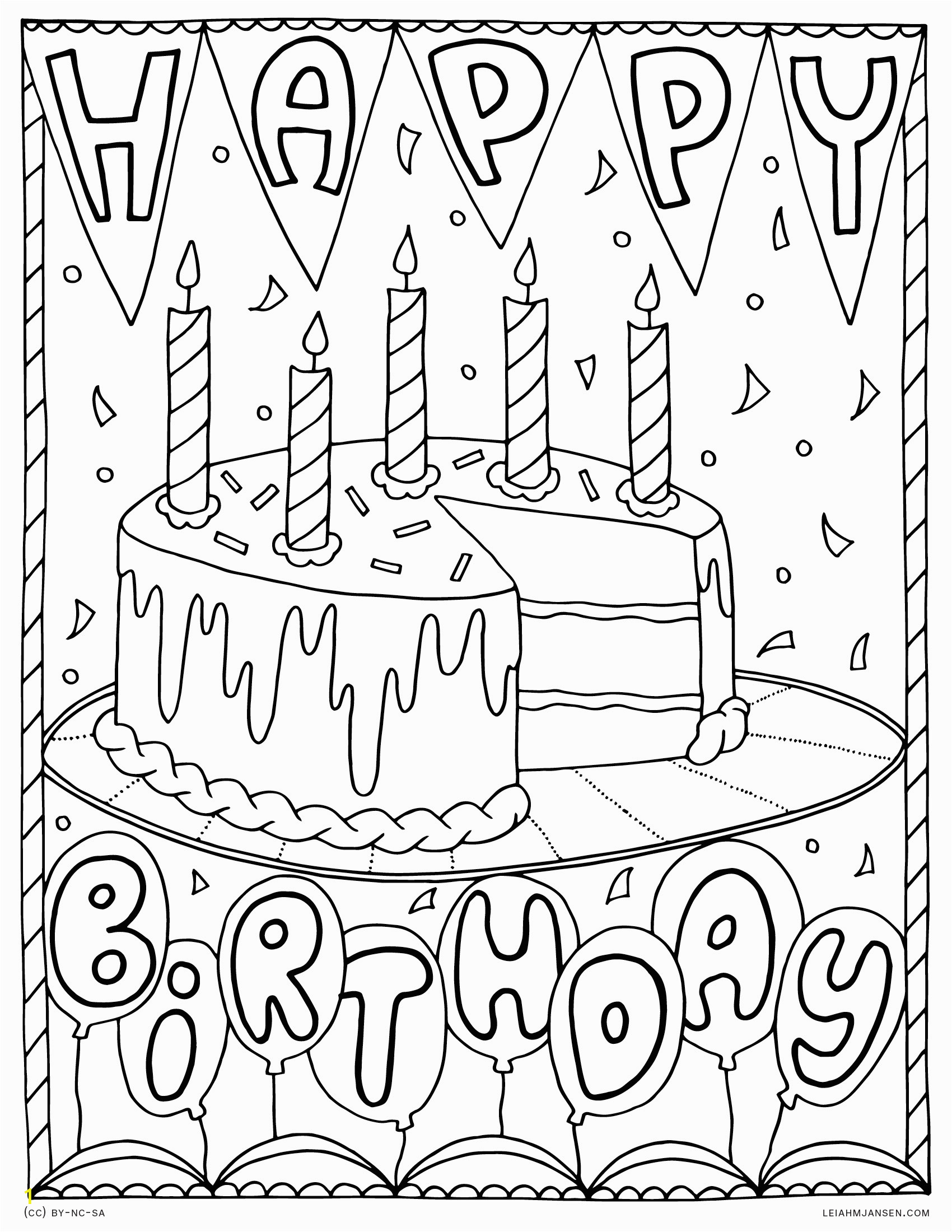 coloring pages for adults happy birthday dustin sketch templates