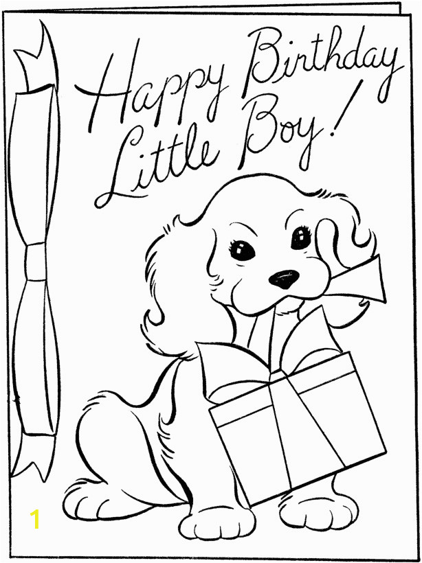 happy birthday coloring pages