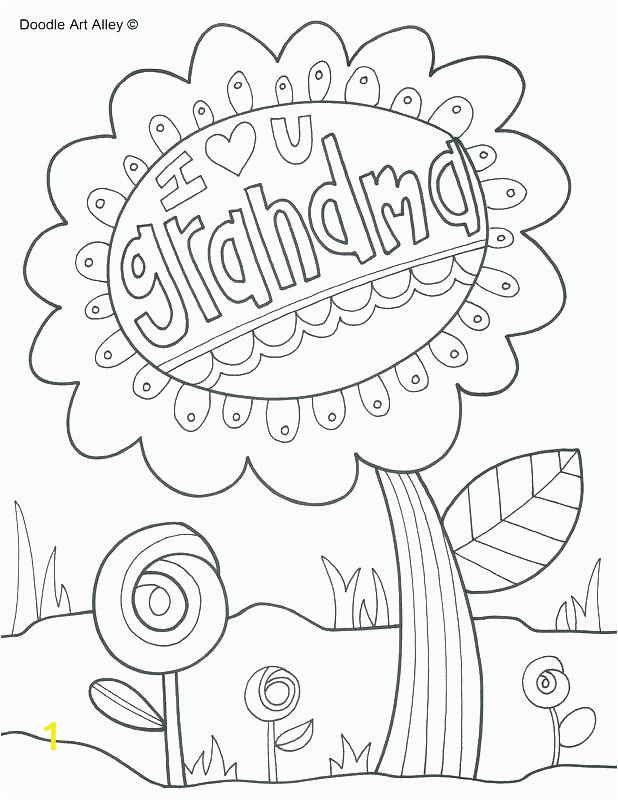 happy birthday nana coloring pages