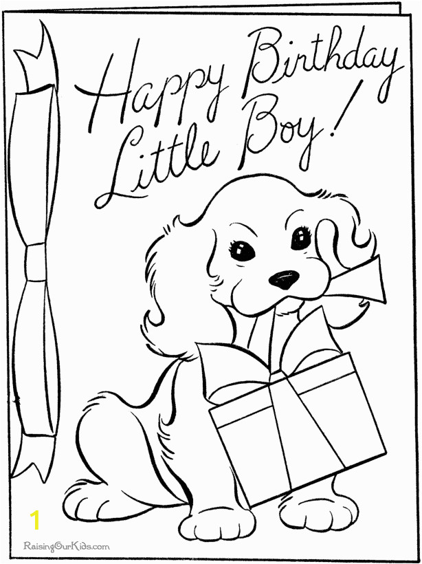 Happy Birthday Coloring Pages Printable Free Free Printable Happy Birthday Coloring Pages for Kids