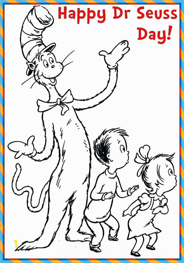 dr seuss coloring pages pdf