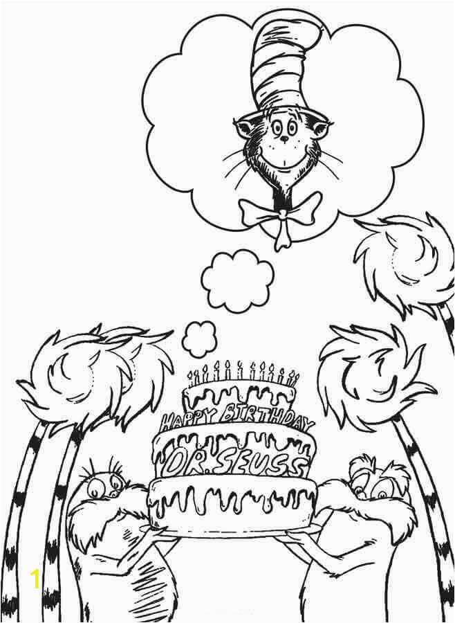 happy birthday dr seuss coloring pages