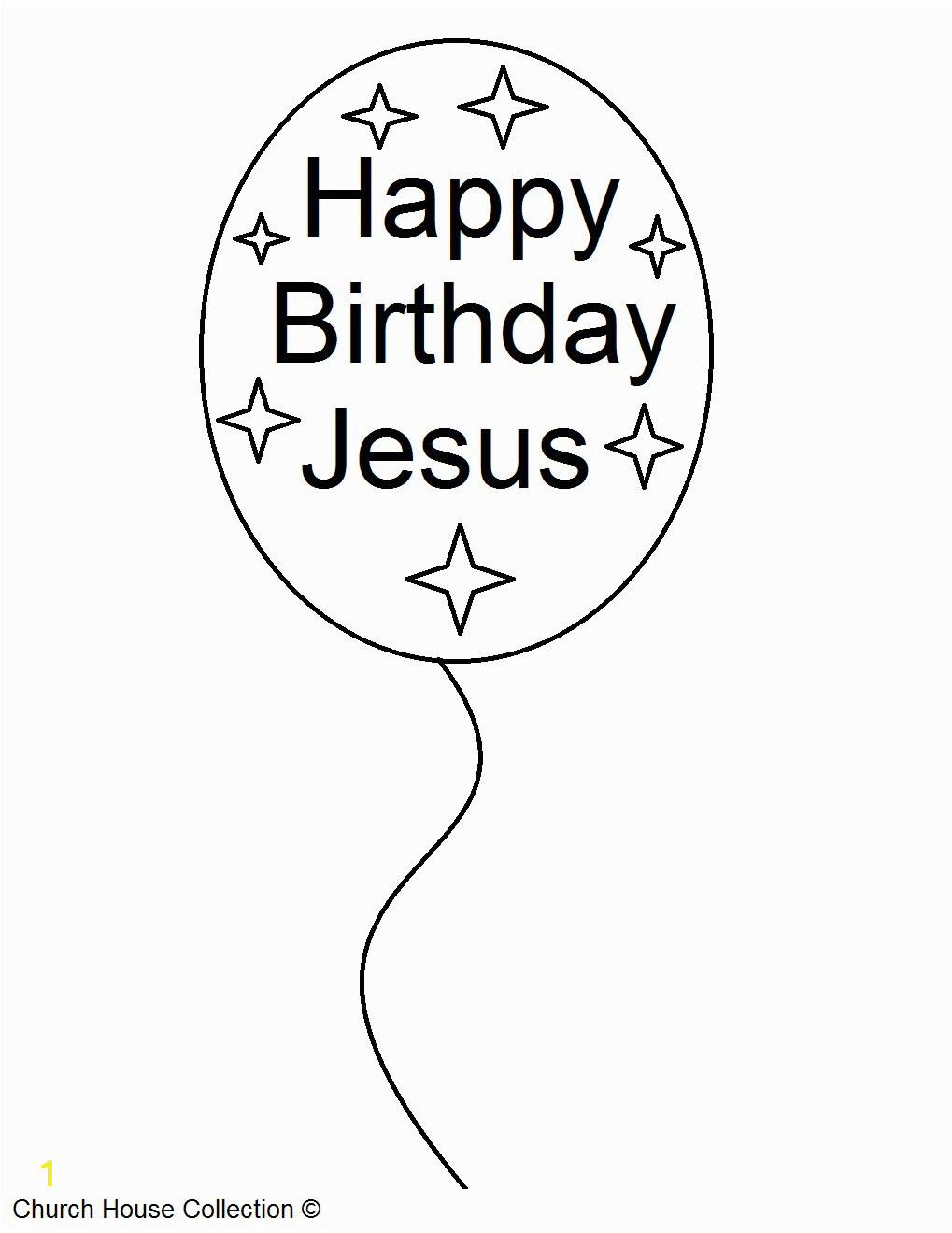 happy birthday jesus coloring pages