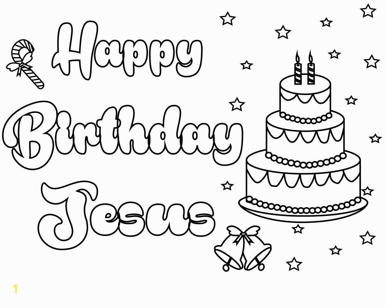 Happy Birthday Jesus Printable Coloring Pages Happy Birthday Jesus Coloring Pages Free Printable