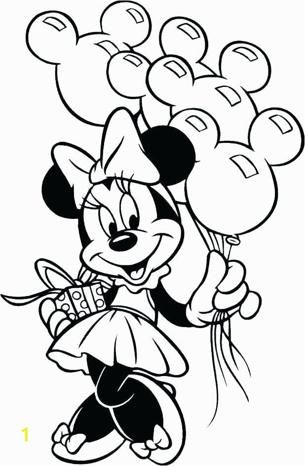 Happy Birthday Mickey Mouse Coloring Pages Mickey Mouse Happy Birthday Coloring Page at Getcolorings