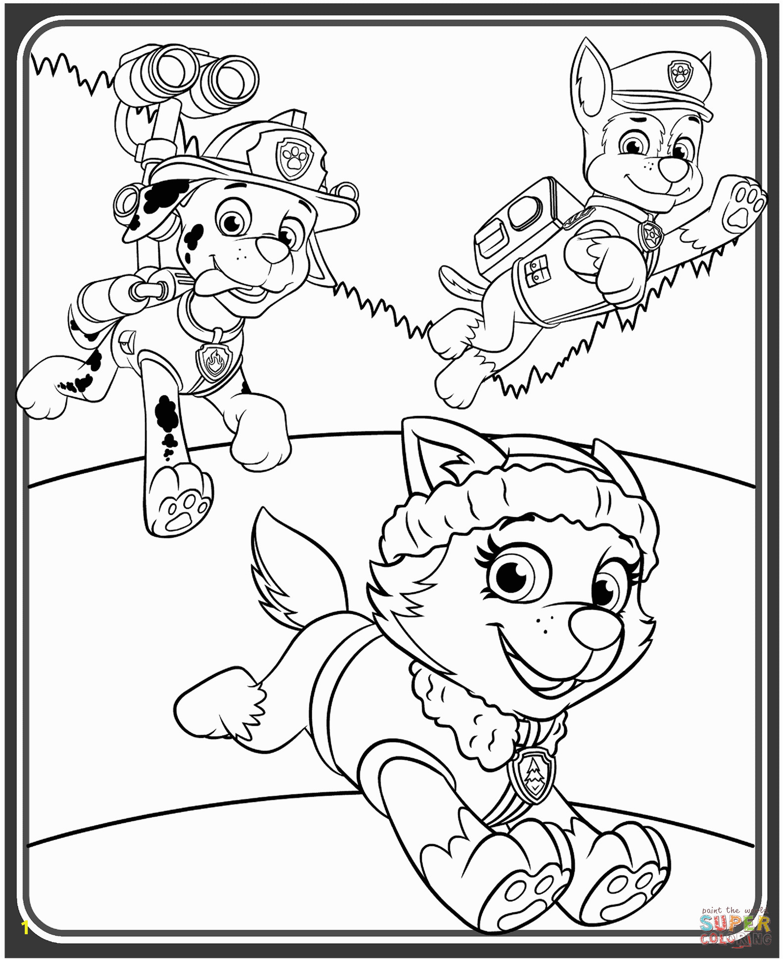 paw patrol birthday coloring pages 4 happy birthday world