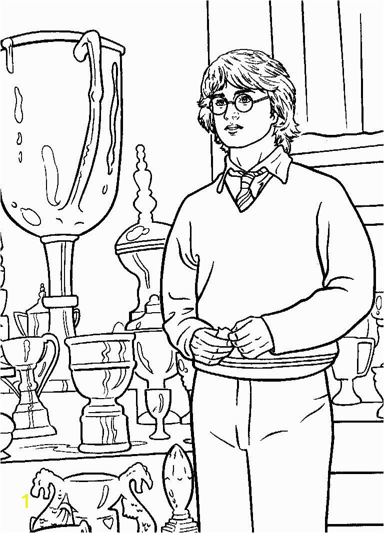 Harry Potter Coloring Pages to Print Free Free Printable Harry Potter Coloring Pages for Kids