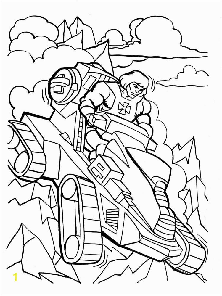 he man coloring pages