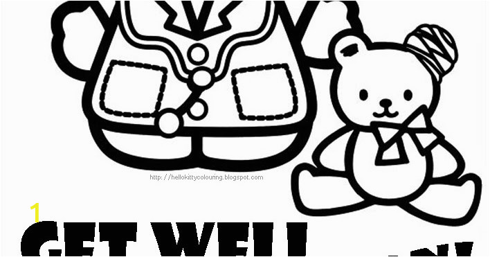 hospital well soon coloring page of m=1