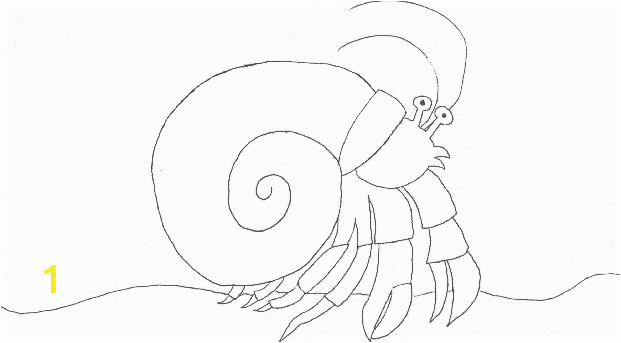 Hermit Crab clipart eric carle