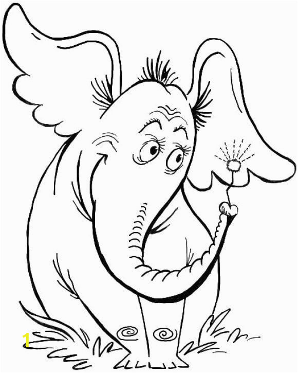 horton hears a who coloring page full