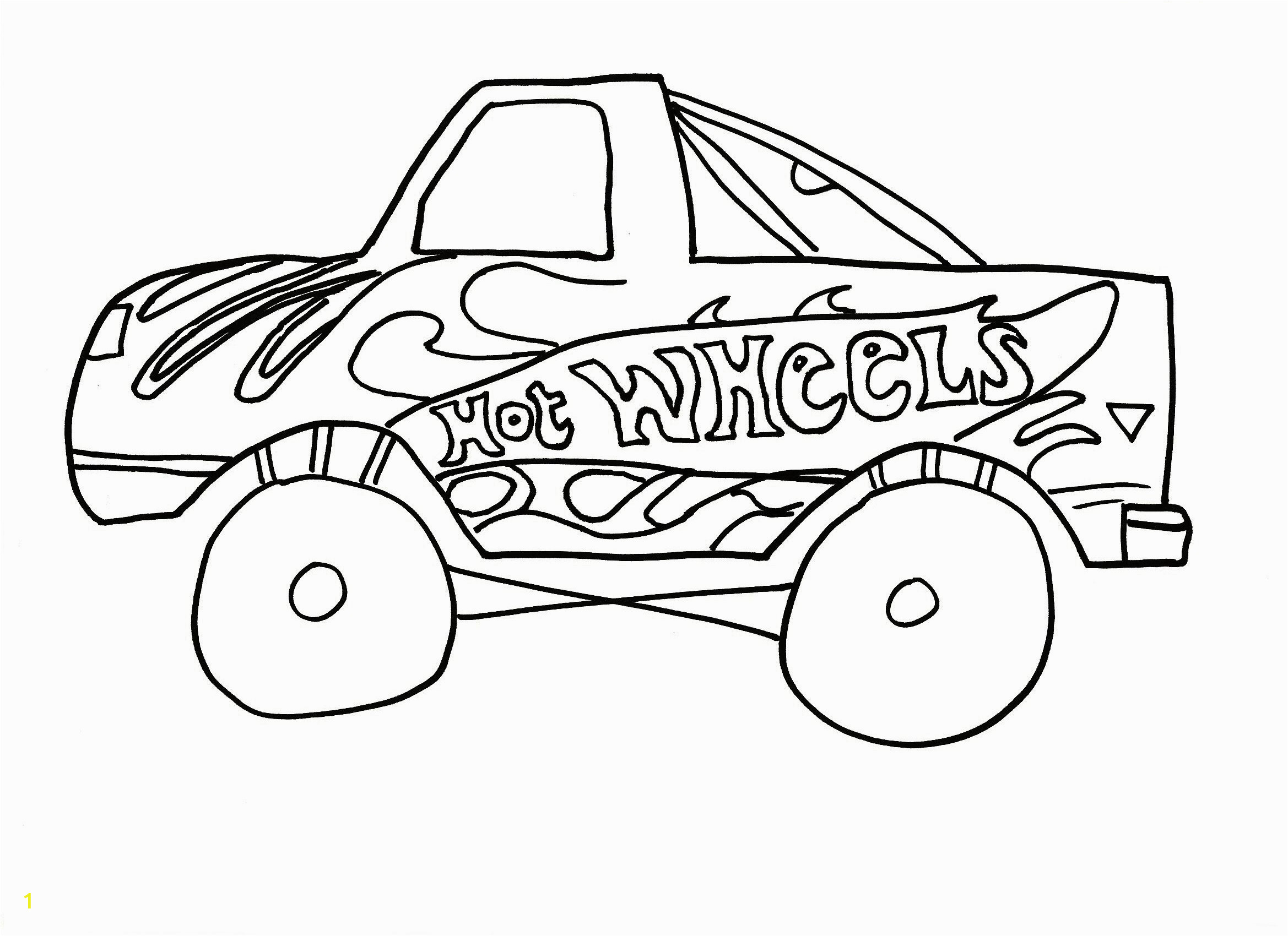 hot wheels coloring pages