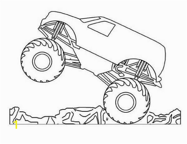hot wheels monster truck coloring pages 2