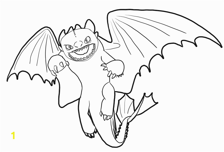 night fury coloring pages