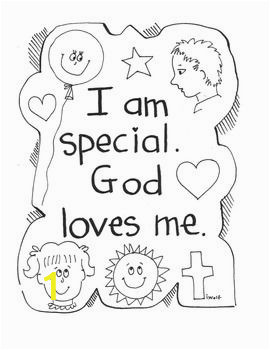 I Am Special to Jesus Coloring Pages Catholic "i Am Special" Prayer Service for Children