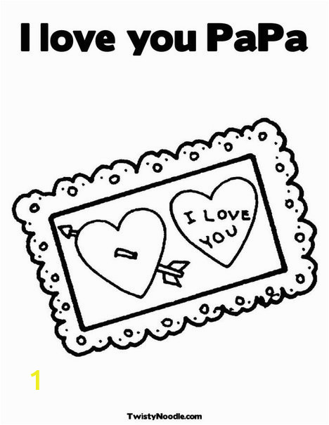 I Love You Papa Coloring Pages I Love You Papa
