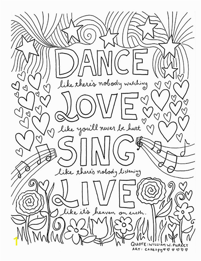 12 inspiring quote coloring pages for adults free printables