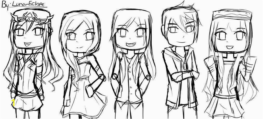 Itsfunneh and the Krew Coloring Pages Pin by Yaya On Itsfunneh Pinterest