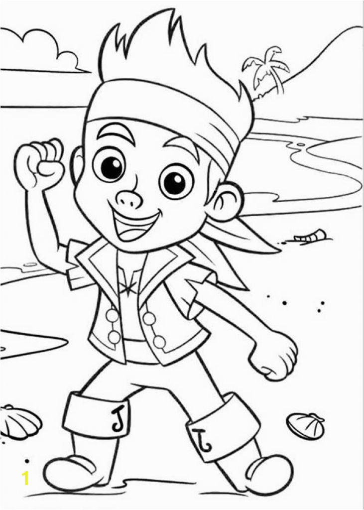 Jake and the Neverland Coloring Pages Jake and the Never Land Pirates Coloring Pages Coloring Home
