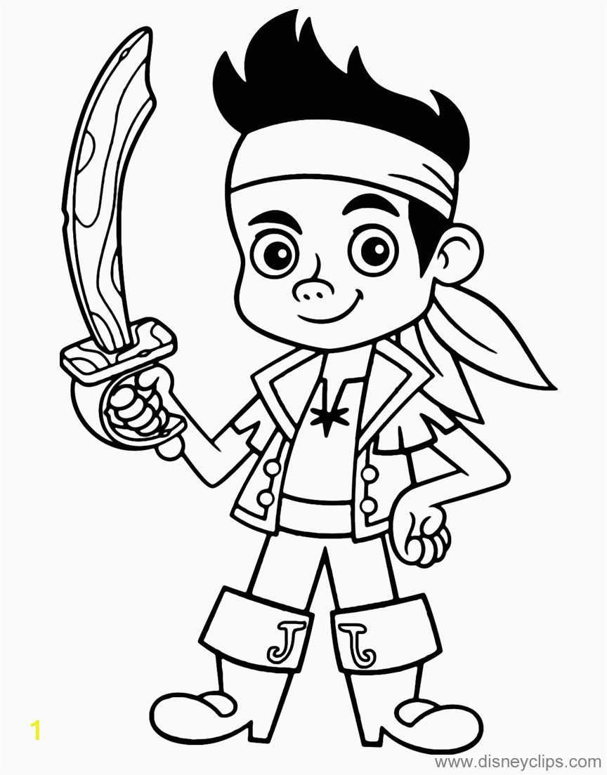 Jake and the Neverland Pirates Coloring Pages Halloween 28 Jake and the Neverland Pirates Coloring Page In 2020