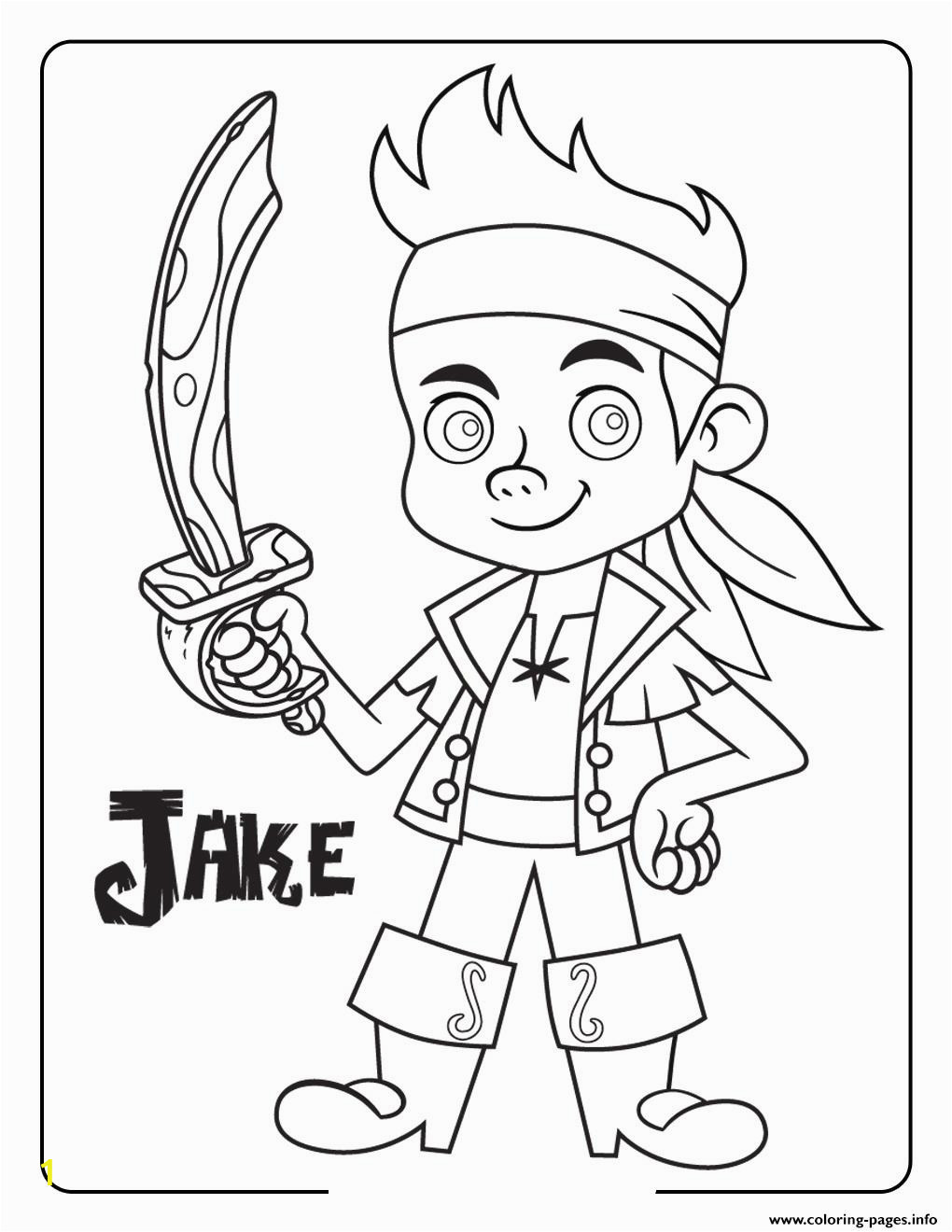 Jake and the Neverland Pirates Coloring Pages Halloween Jake and the Neverland Pirates Halloween Coloring Pages