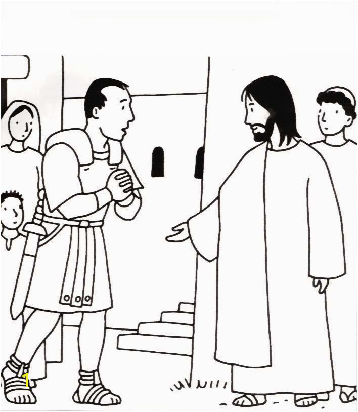 Jesus Heals the Official S son Coloring Page Milagres50 708×814