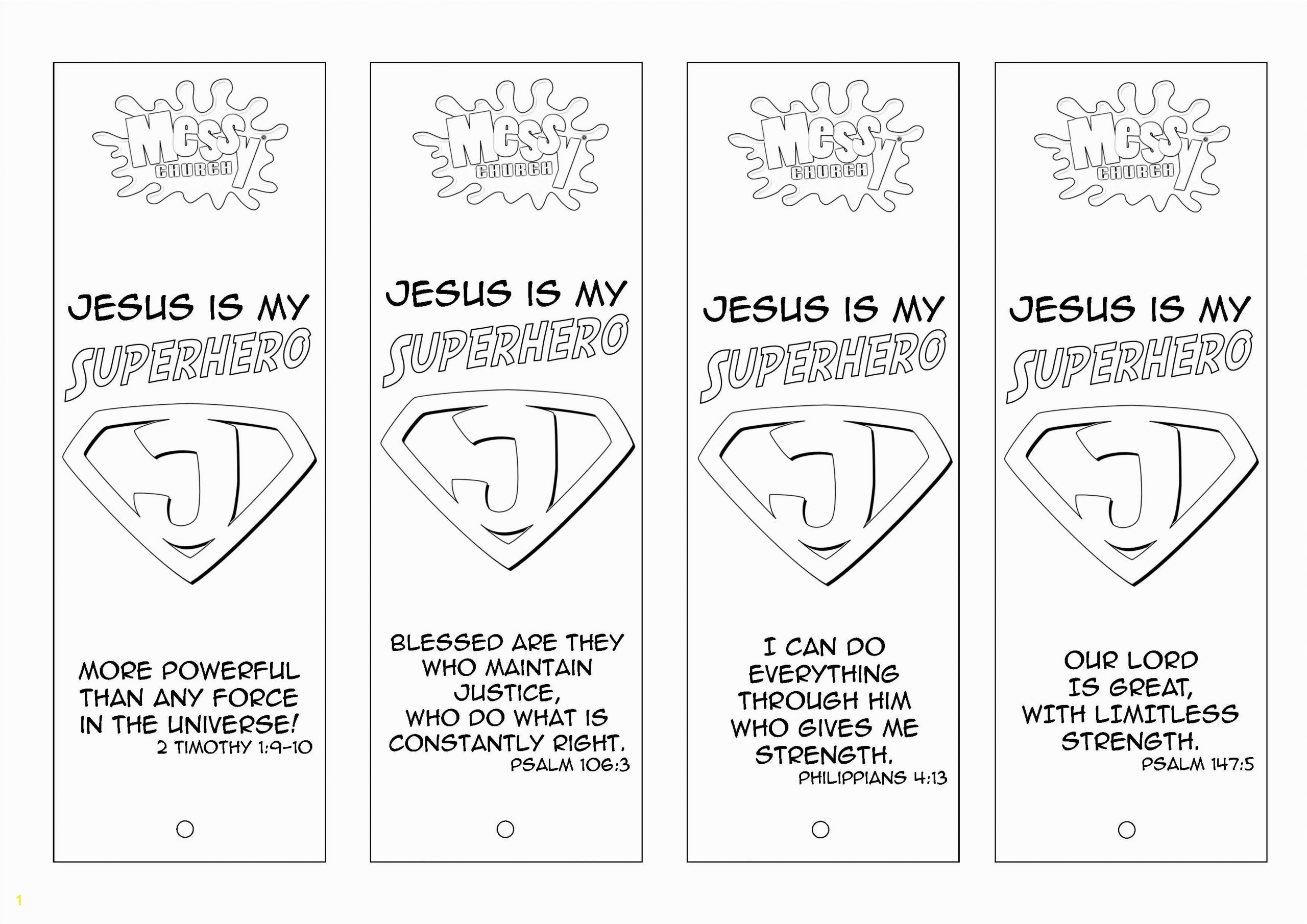 Jesus the True Superhero Coloring Pages | divyajanani.org