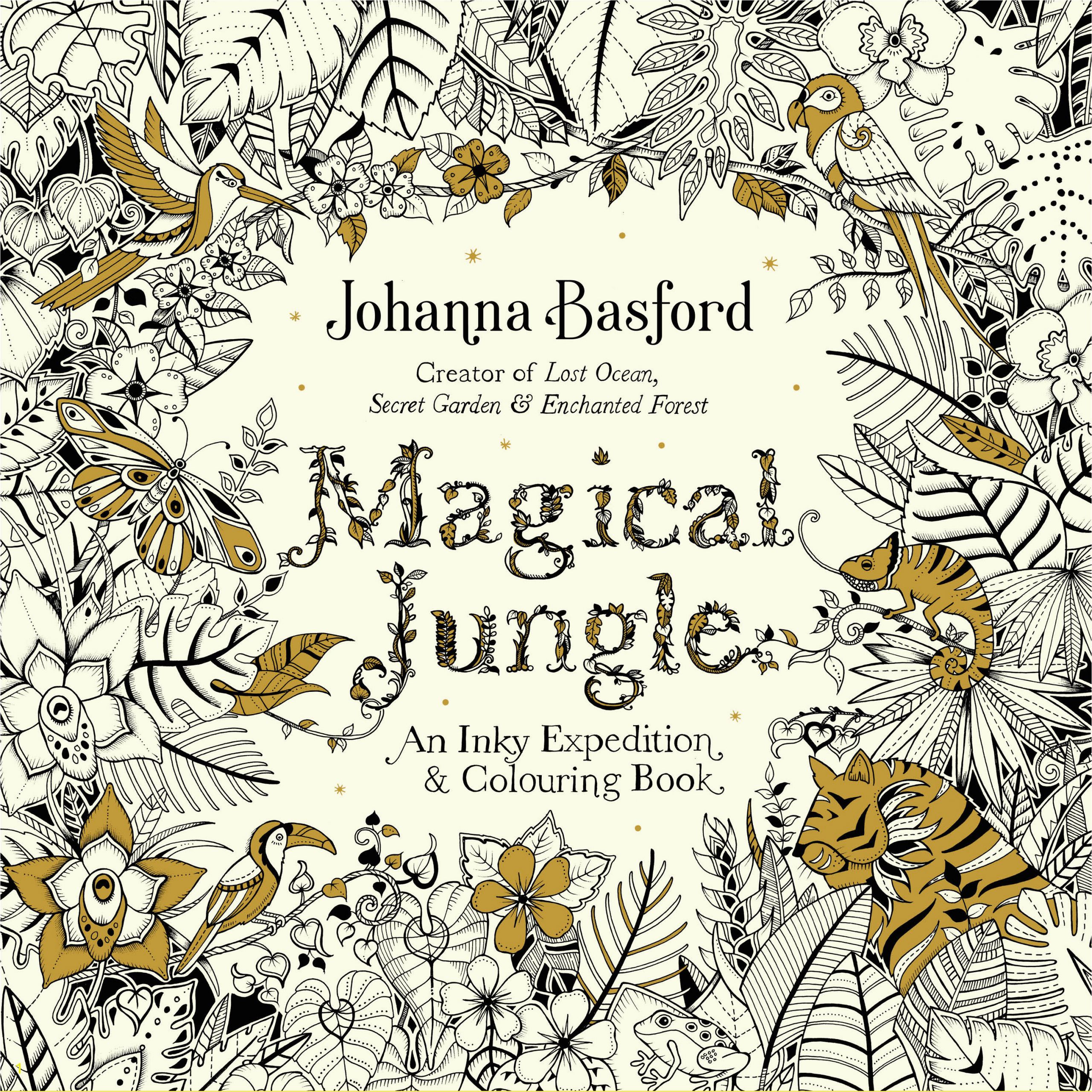 magical jungle colouring book johanna basford