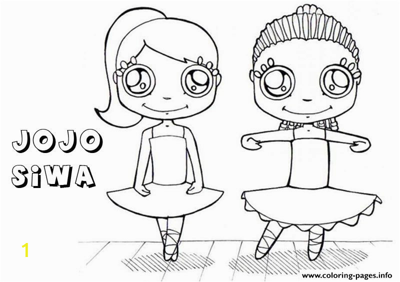 Jojo Siwa and Bowbow Coloring Pages | divyajanani.org