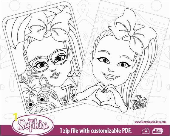 33 hair bow coloring pages
