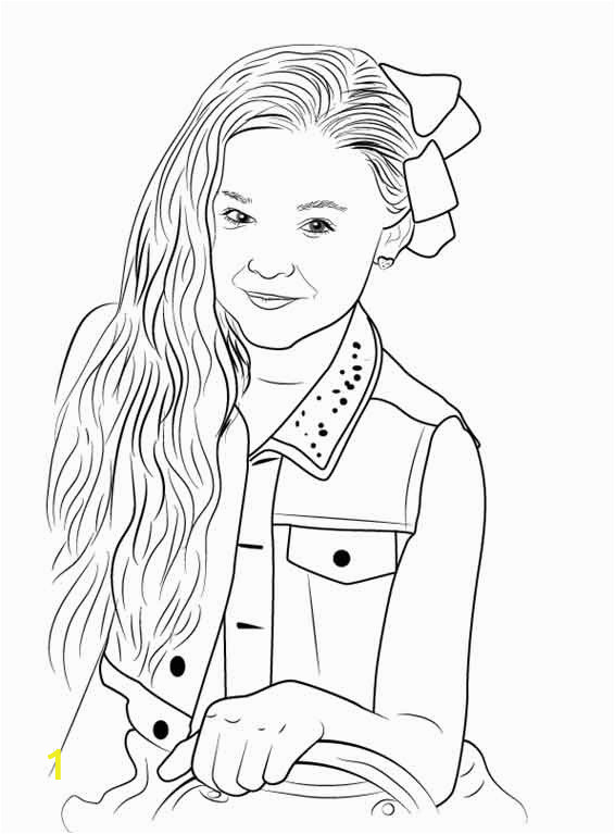 free jojo siwa coloring pages to print for kids pictures