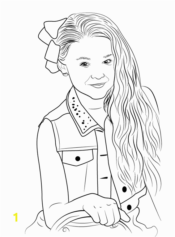 jojo siwa coloring pages