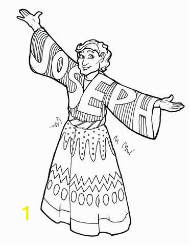 joseph son of jacob coloring pages