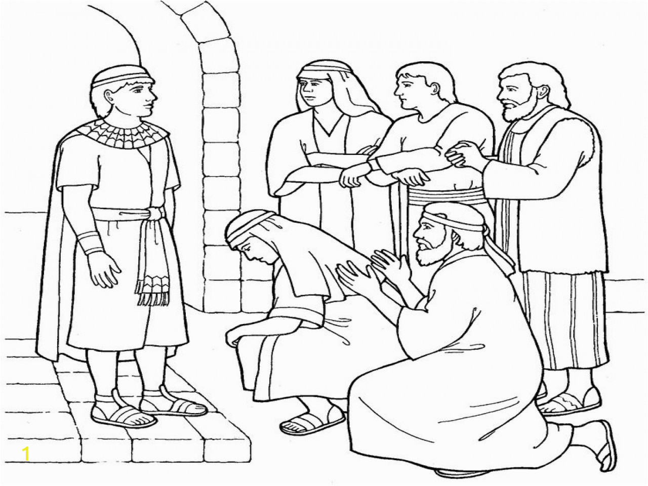 Joseph son Of Jacob Coloring Pages Joseph son Jacob Coloring Pages at Getdrawings