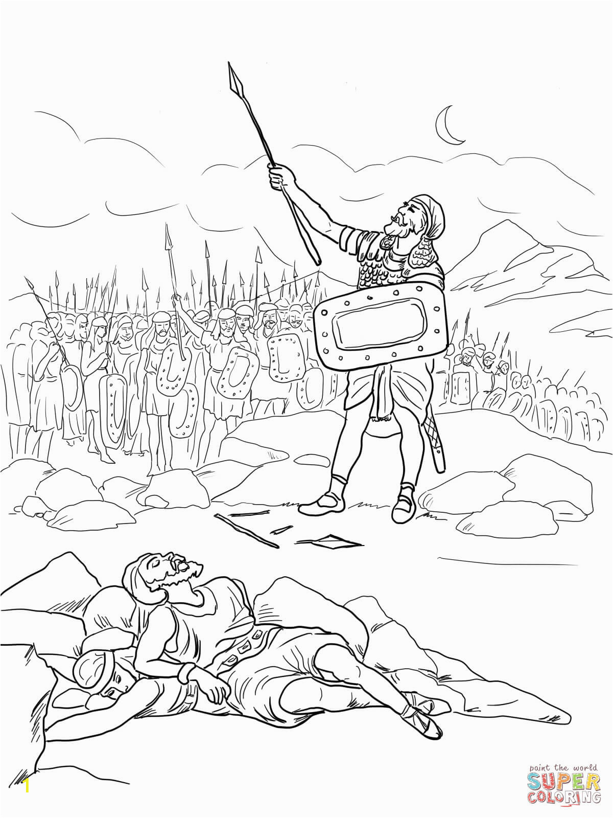 crossing the jordan river coloring pages