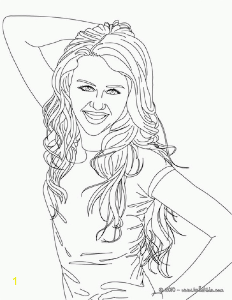 coloring pages of selena gomez