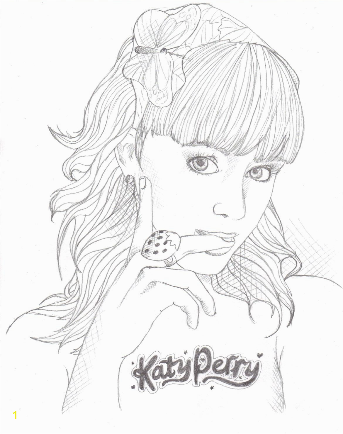 katy perry coloring pages sketch templates