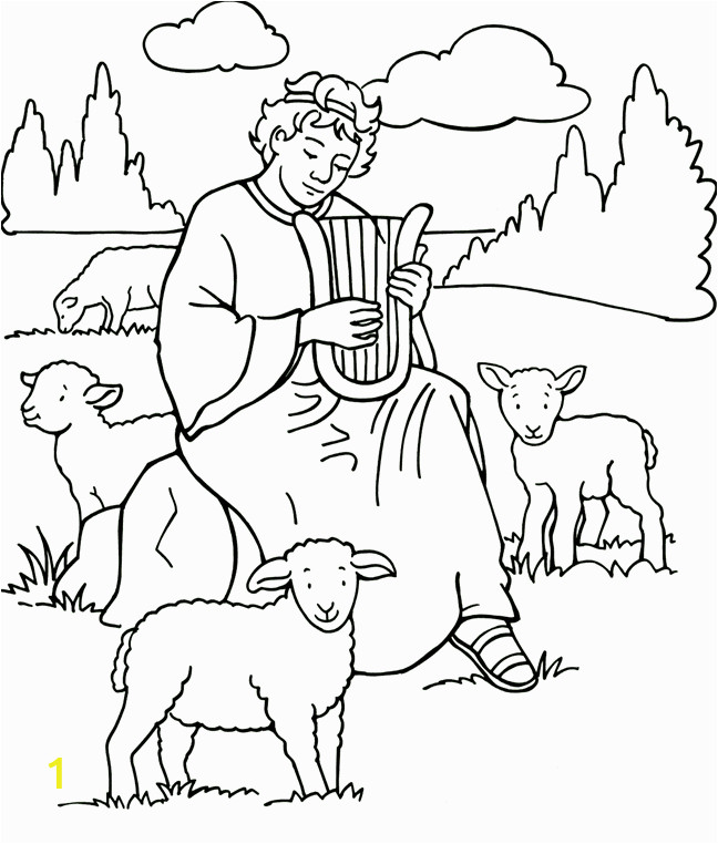 absalom coloring pages