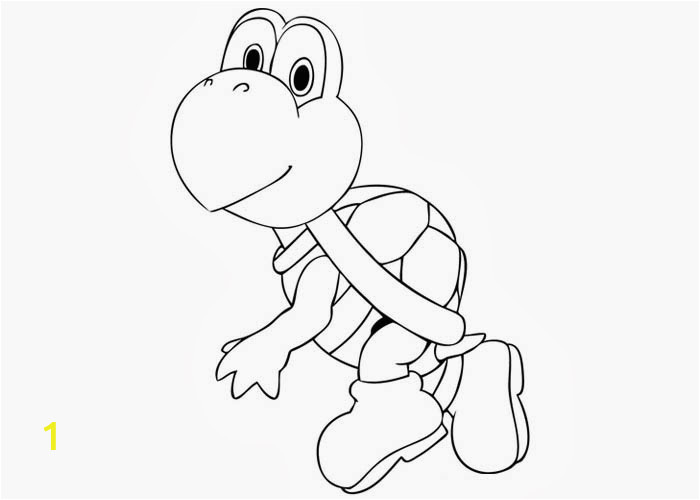 koopa troopa coloring pages