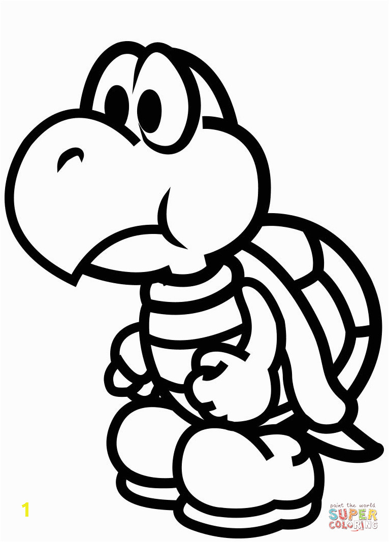 koopa troopa drawing