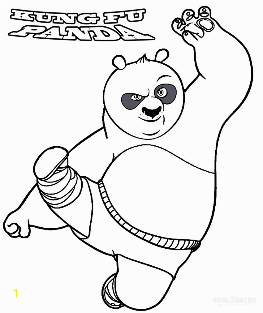 Kung Fu Panda Coloring Pages Free Printable Printable Kung Fu Panda Coloring Pages for Kids