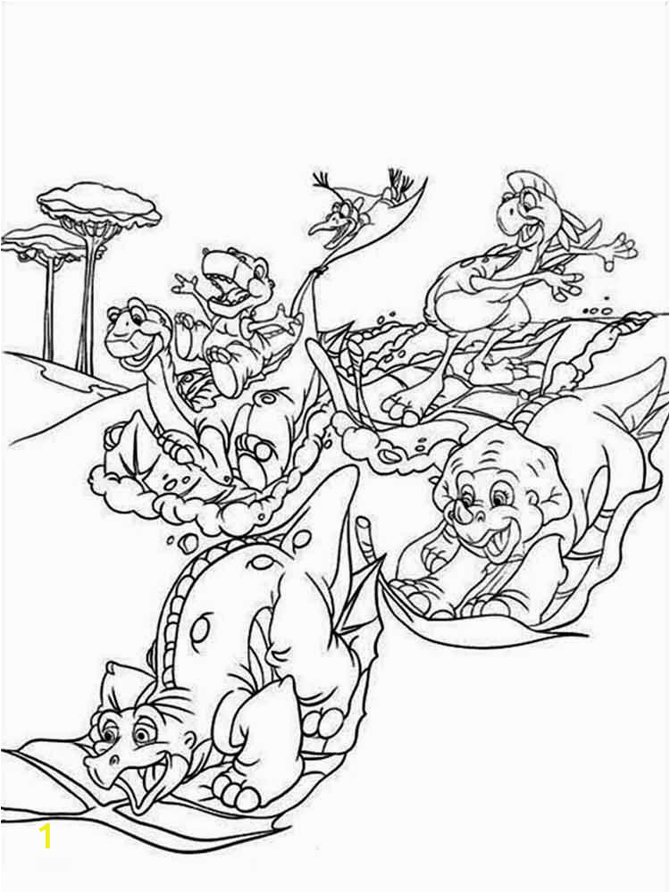 land before time coloring pages