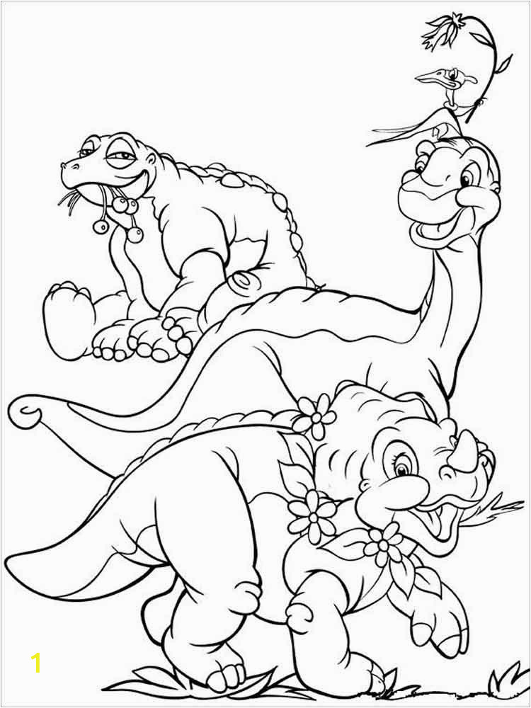 land before time coloring pages