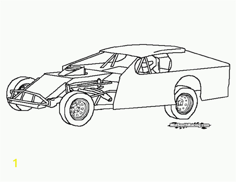 Late Model Race Car Coloring Pages 8 Pics Dirt Late Model Race Car Coloring Pages Dirt