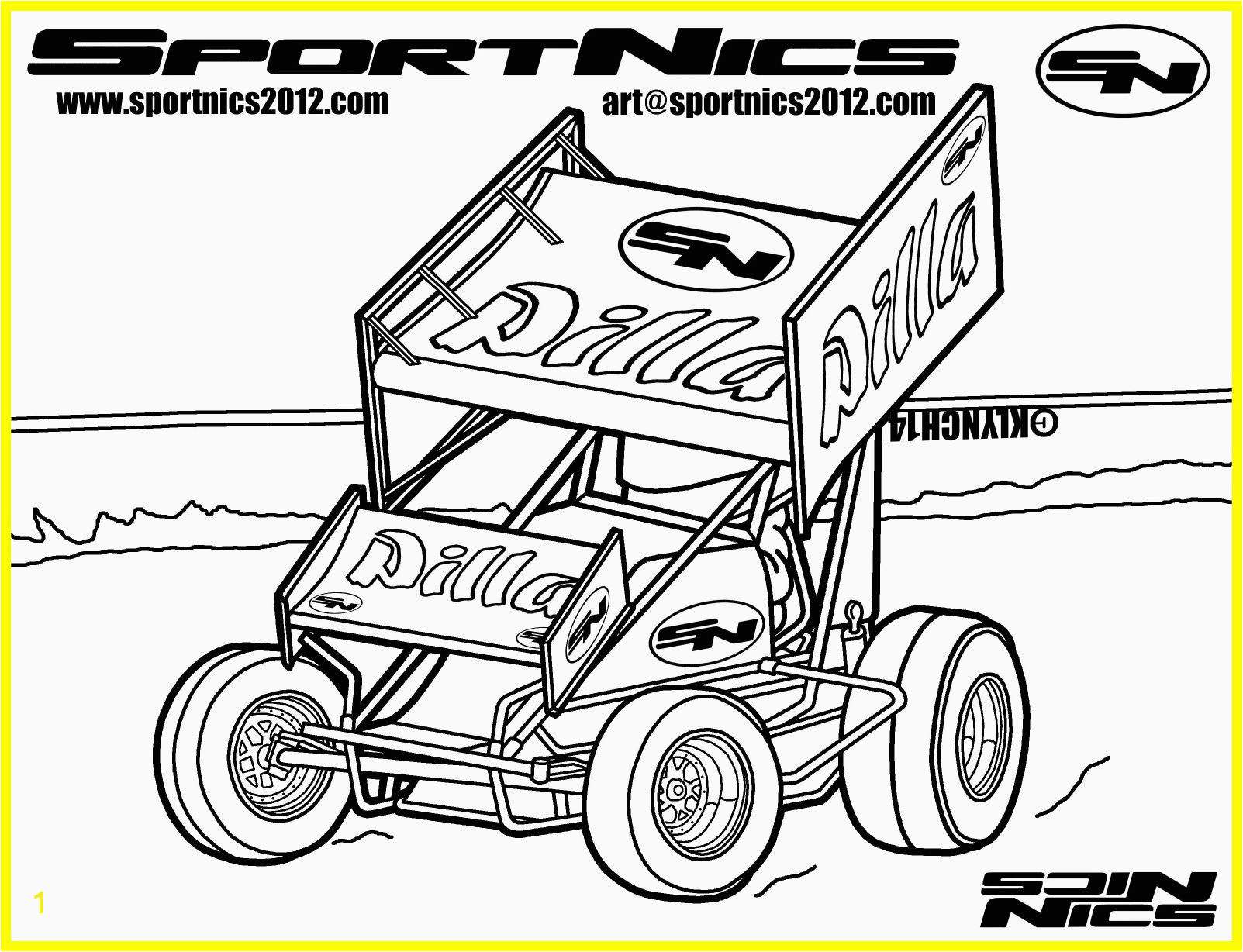 Late Model Race Car Coloring Pages Dirt Late Model Coloring Pages at Getcolorings