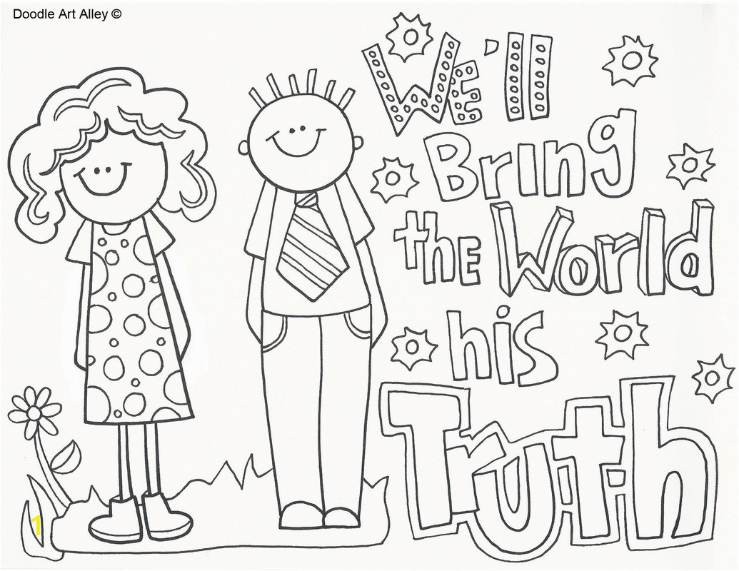 missionary coloring pages