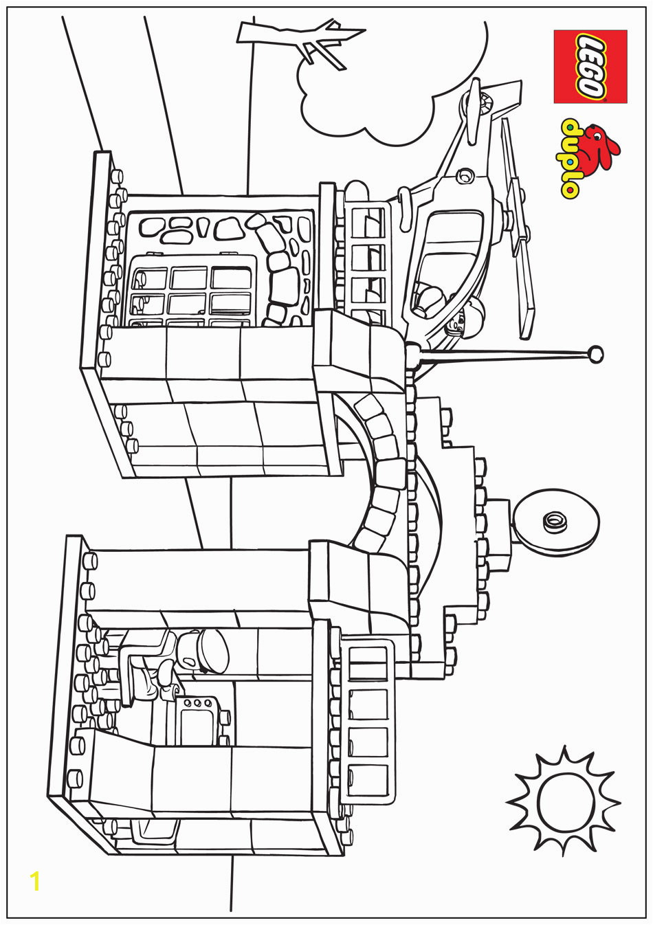 lego police station coloring page sketch templates